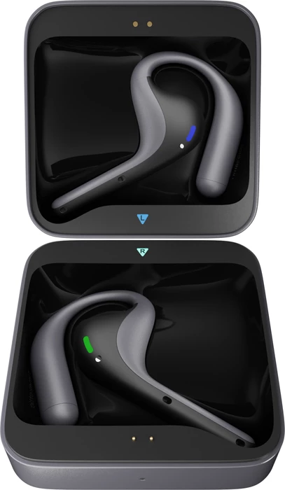 Kufje Timekettle W4 Pro, përkthim në kohë reale (thirrje/meeting/multimedia), 43 gjuhë/96 aksente, offline 13 çifte, me kuti karikimi, zi