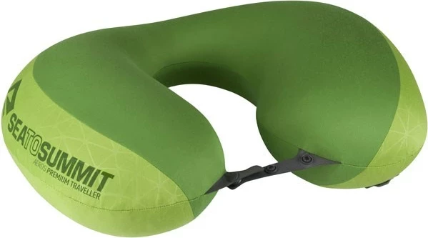 Jastëk udhëtimi SEA TO SUMMIT Aeros Pillow Premium Traveller, lime