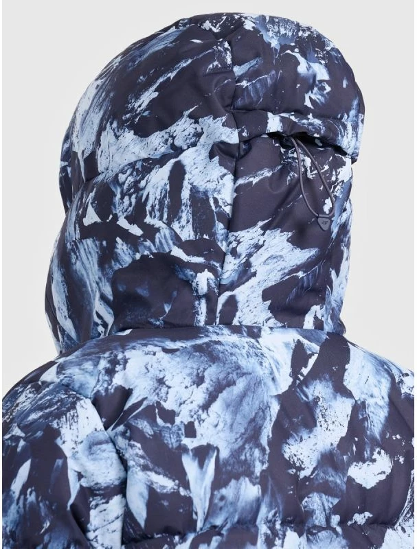 Jakne skijimi për femra 4f, e zezë