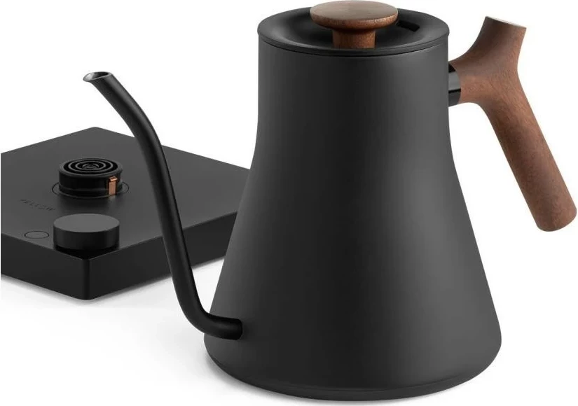 Çajnik elektrik Fellow Stagg EKG PRO, 0.9L, display LCD, dore druri, i zi