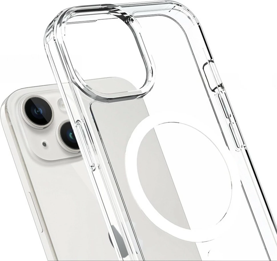 Mbështjellës 3MK Armor MagCase për iPhone 16 Pro Max, MagSafe, Transparent