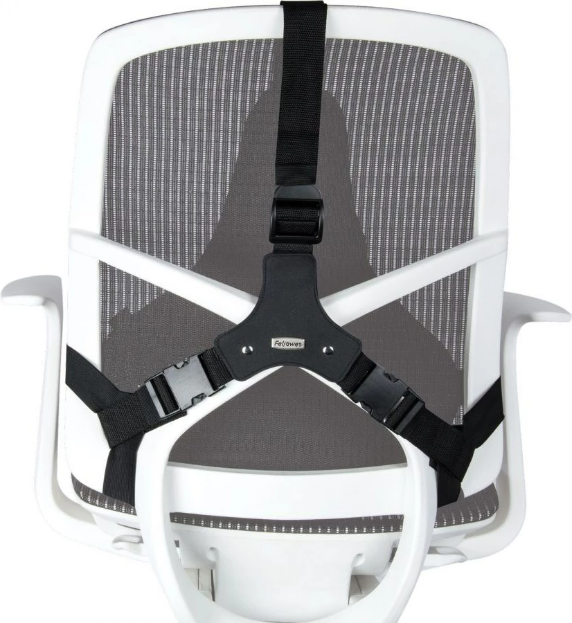 Jastëk mbështetës për shpinë Fellowes Ergonomics, profesional, ngjyrë e zezë