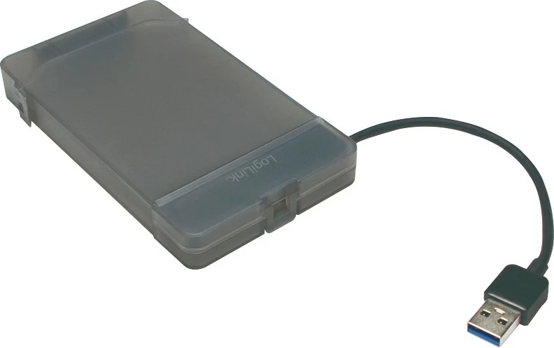 Kasë HDD/SSD LogiLink AU0037, 2.5", Serial ATA III, USB, Gri