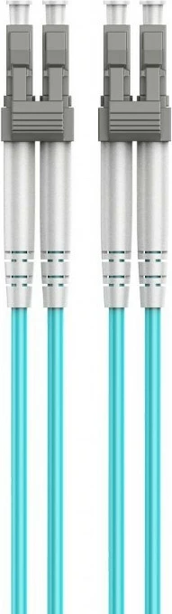 Kabllo optike Gembird CFO-MDOM4-LC/LC-25M, OM4, 25m, Turquoise