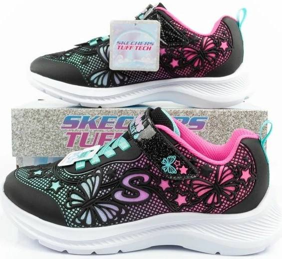 Atlete për fëmijë Skechers për femra, glitter