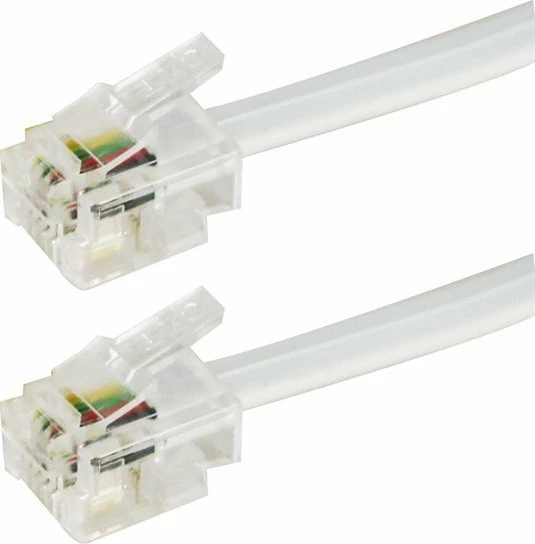 Kabllo Telefonike GOGEN GOGTEL10MMM01 (Bardhë, 5m)