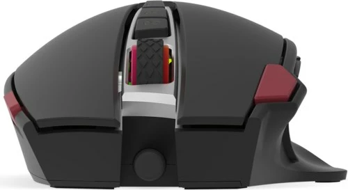 Maus Krux Fuze Pro, USB Lloji-A, 12000 DPI, i zi