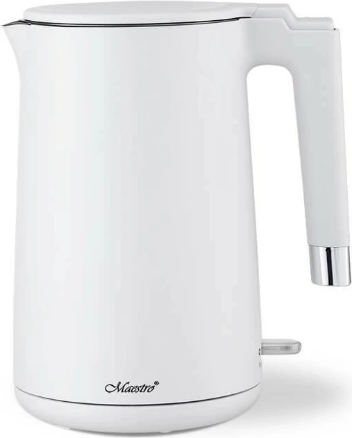 Çajnik elektrik Feel-Maestro MR-026-WHITE, 1.7L, 1800W, Bardhë