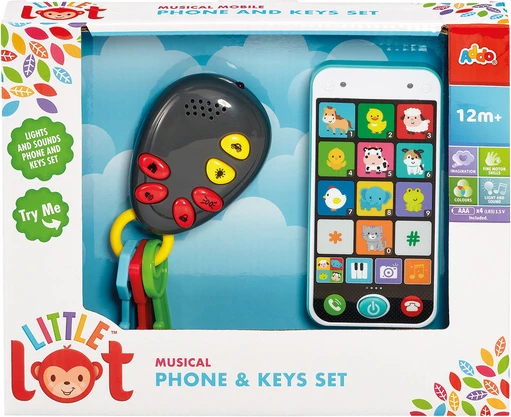 Little Lot Musical Phone &amp; Keys Sensory Toy