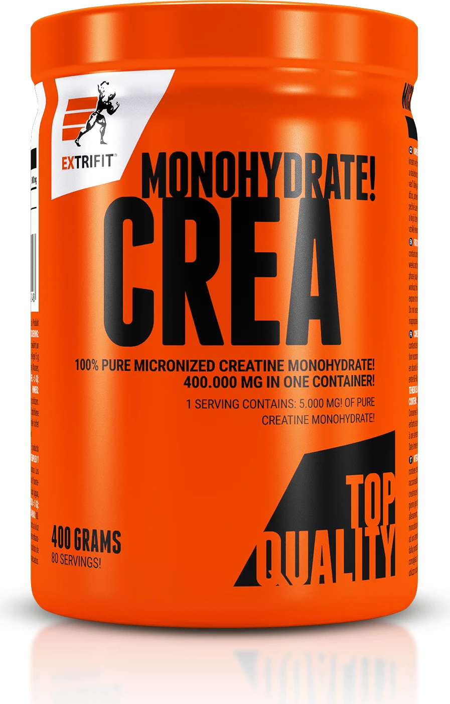 Kreatinë Extrifit® Creatine Monohydrate, 400gr, 80 servime
