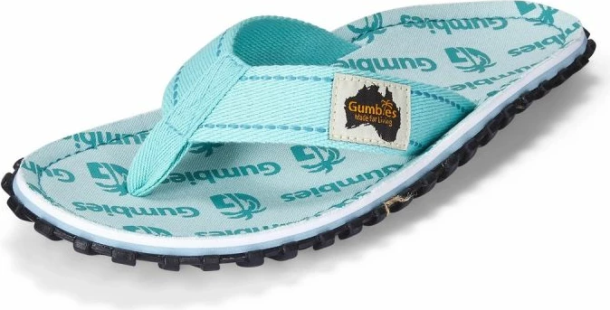 Flip-flops Gumbies, për meshkuj dhe fëmijë, të kaltër