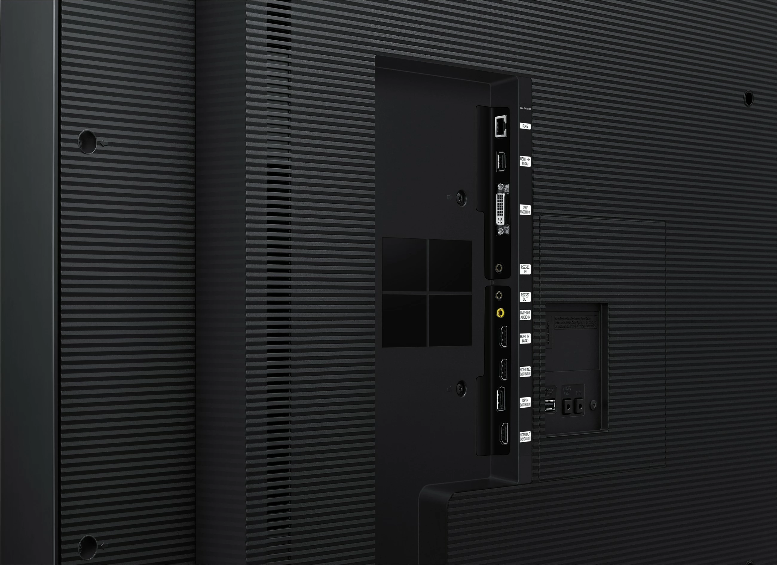 Ekran Samsung QB98T-B, 98", LCD, 4K Ultra HD, Wi-Fi, Charcoal Black