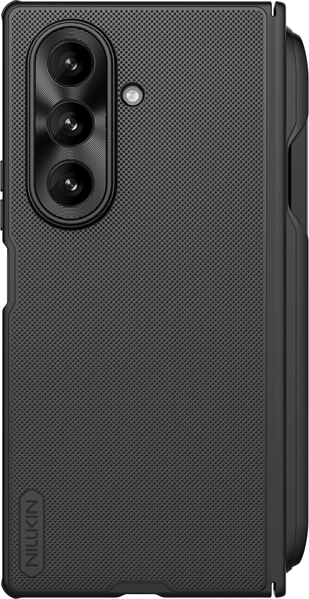 Mbështjellës Nillkin Super Frosted Shield Fold për Samsung Galaxy Z Fold 7, hapësirë për S Pen, e zezë