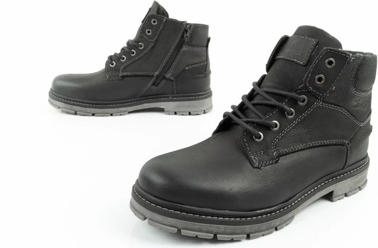 Çizme për meshkuj Wrangler, të zeza