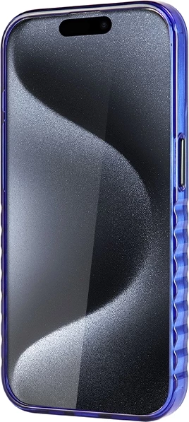 Mbështjellës Audi IML MagSafe për iPhone 15 Pro, Blu