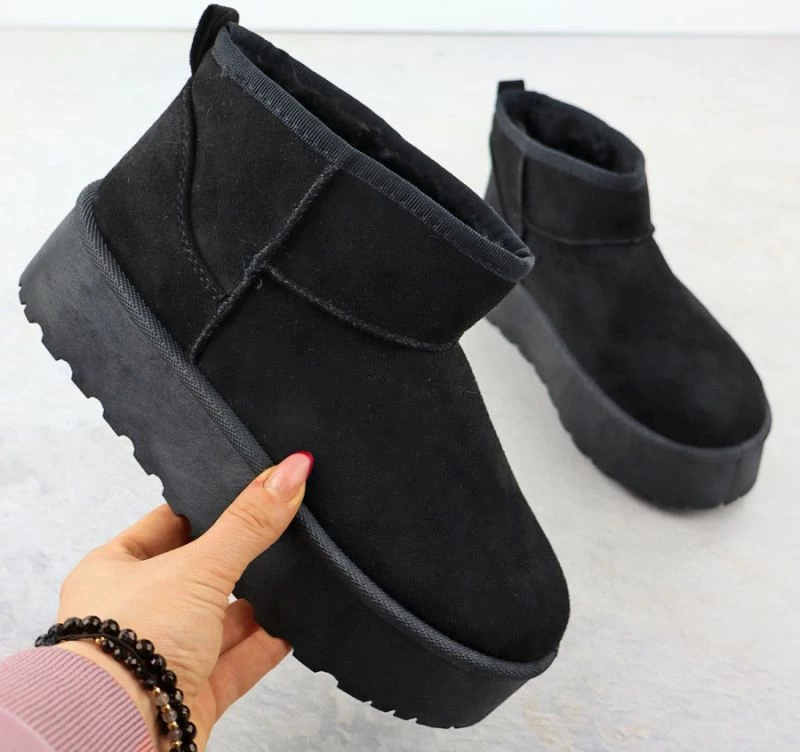 Çizme dëbore Potocki për femra, të zeza