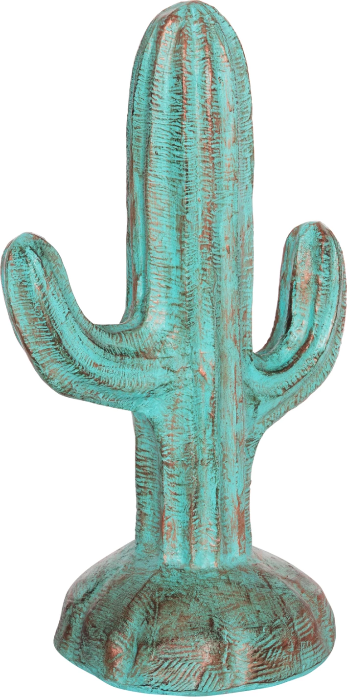 Kaktus dekorativ në dysheme, MDF, ngjyrë e gjelbër, FH4386.03S, 42x30x74 cm
