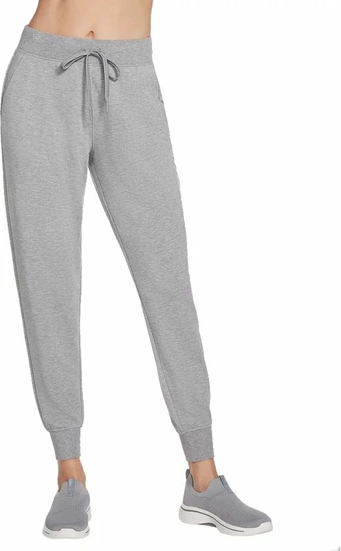 Pantallona sportive femra Skechers, gri