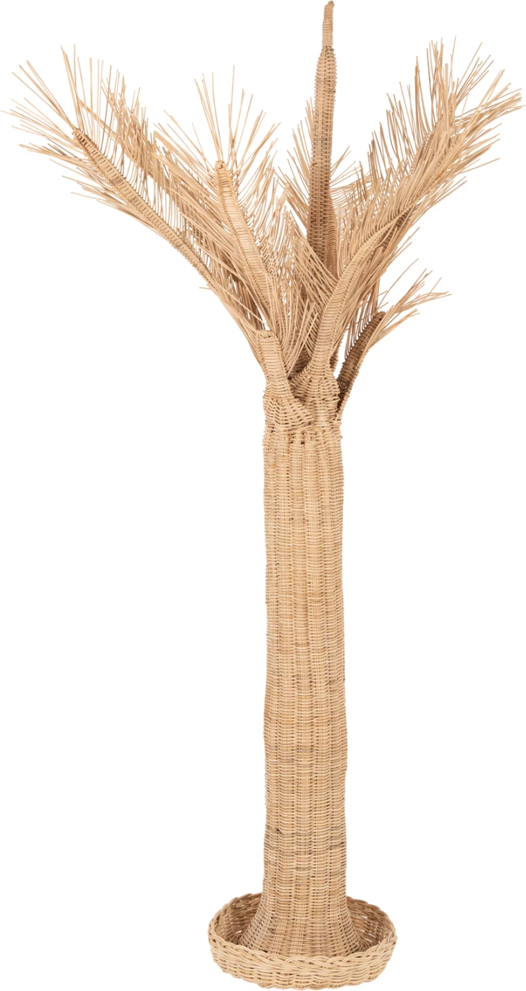 Pemë dekorative FH7871 rattan ngjyrë natyrale Φ110x180Hcm