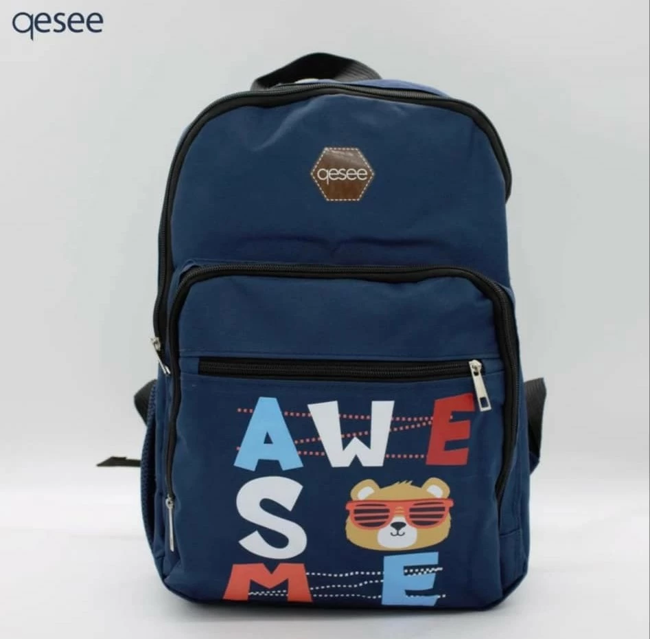 Çantë shpine për fëmijë Qesee, e kaltër e errët