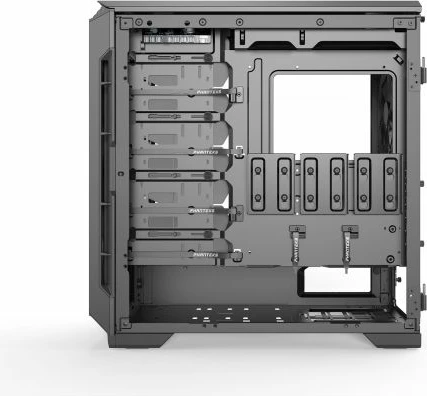 Kasë PHANTEKS Eclipse P600S Big Tower E-ATX/ATX, xham i temperuar, izolim zëri, USB-C, e zezë