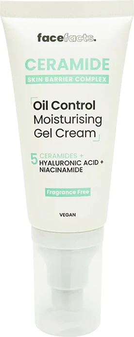 Face Facts Ceramide Oil Control Moisturising Gel Cream