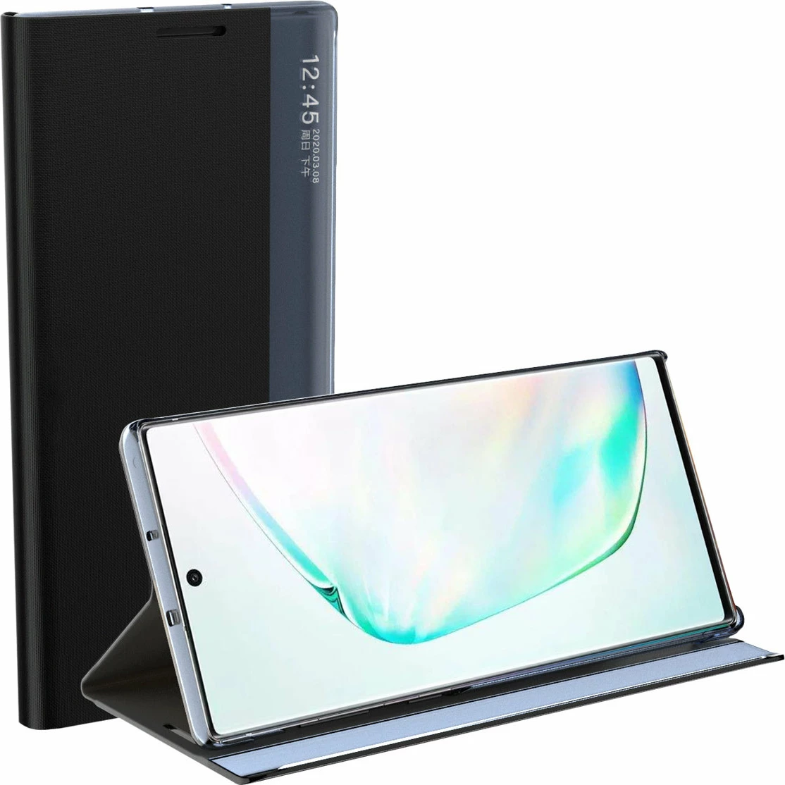 Mbështjellës Hurtel Sleep Case Flip Cover për Xiaomi Redmi Note 11 Pro / 11 Pro 5G, kaltër