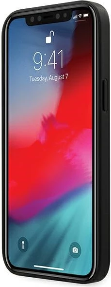 Mbështjellës Ferrari FEOGOHCP12LRE për iPhone 12 Pro Max 6.7", Off Track Perforated, Kuq