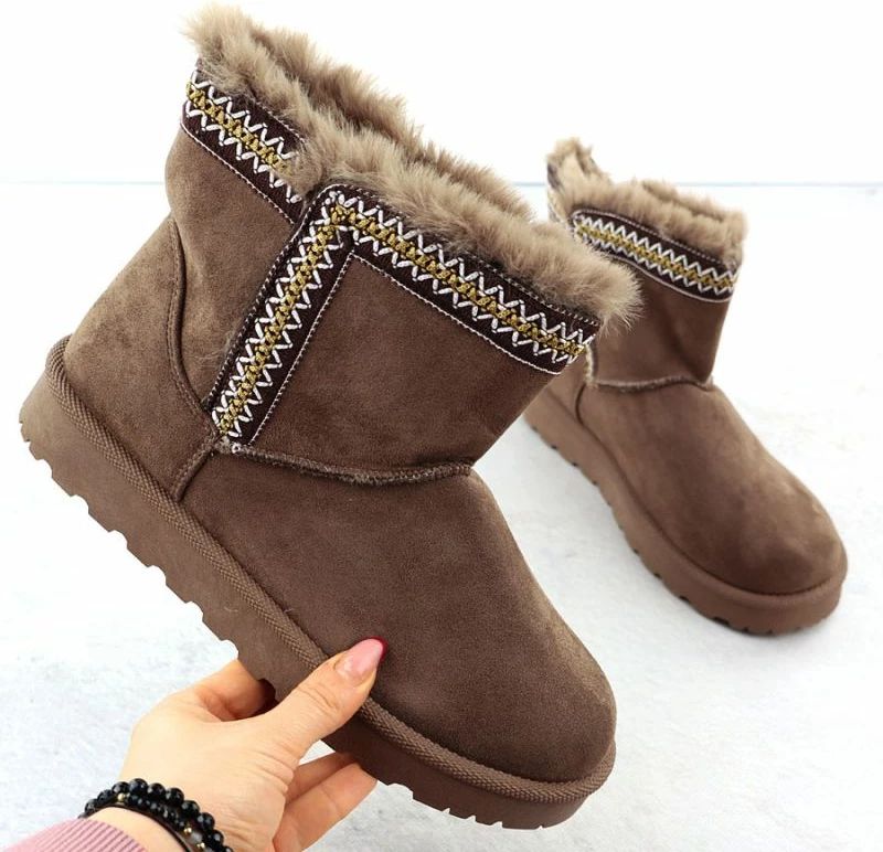 Çizme dëbore Potocki për femra, kafe