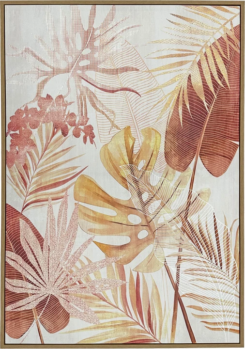 Pikturë Lulle me kornizë, 73x3.4x103cm