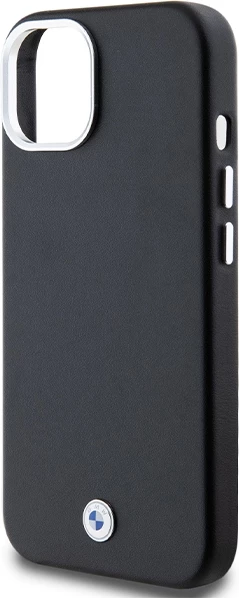 Mbështjellës BMW Signature Wrapped Metal MagSafe për iPhone 15/14/13, i zi