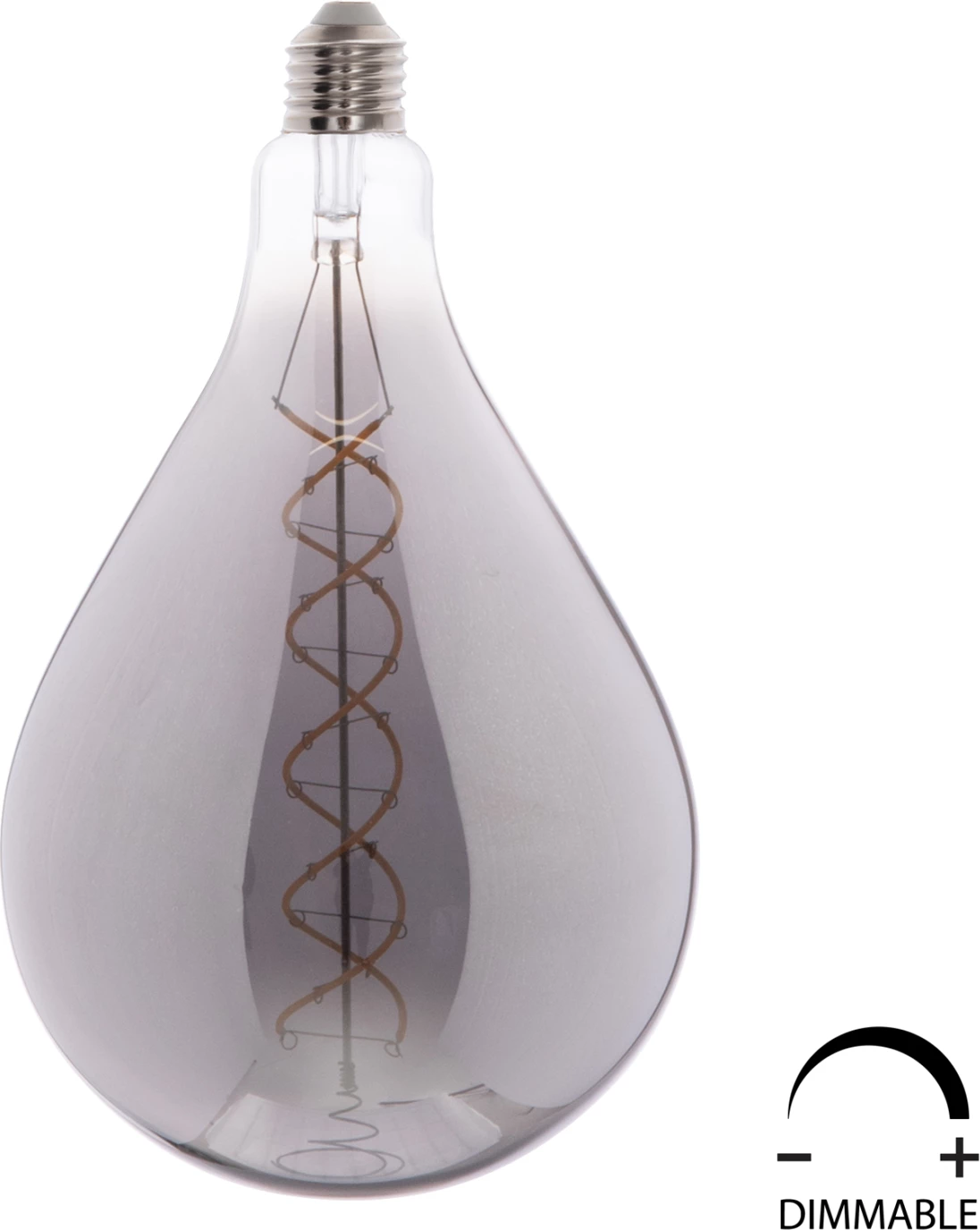 Llambë LED filament, ngjyrë tymi, FH4052.03, 8W, E27, 3000K, e zbehtë