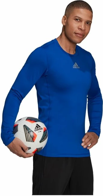 Maicë Adidas TechFit për meshkuj, blu