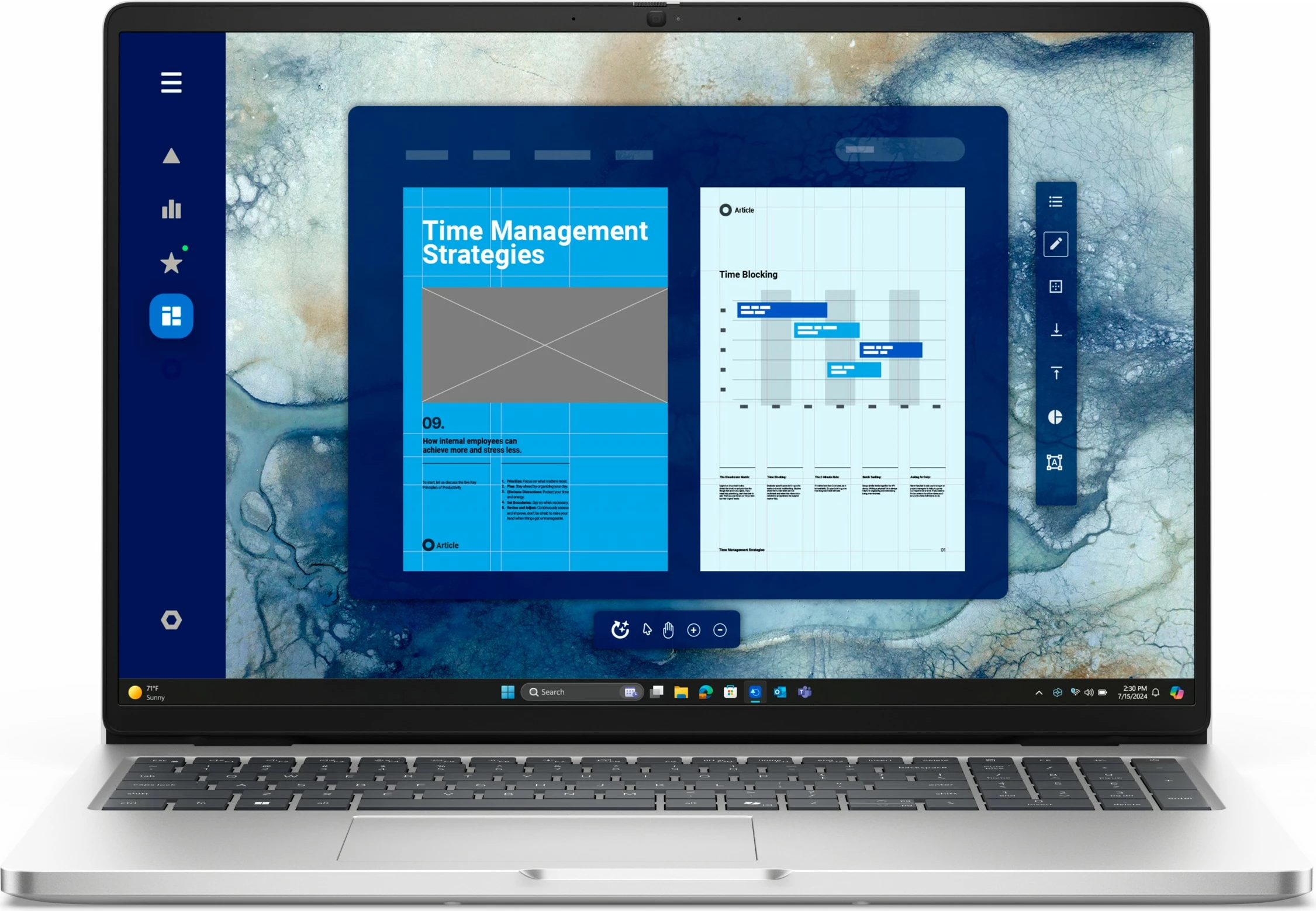 Kompjuter DELL Pro 16 PC16250, Intel Core Ultra 5, 16GB RAM, 512GB SSD, 16 inç, gri