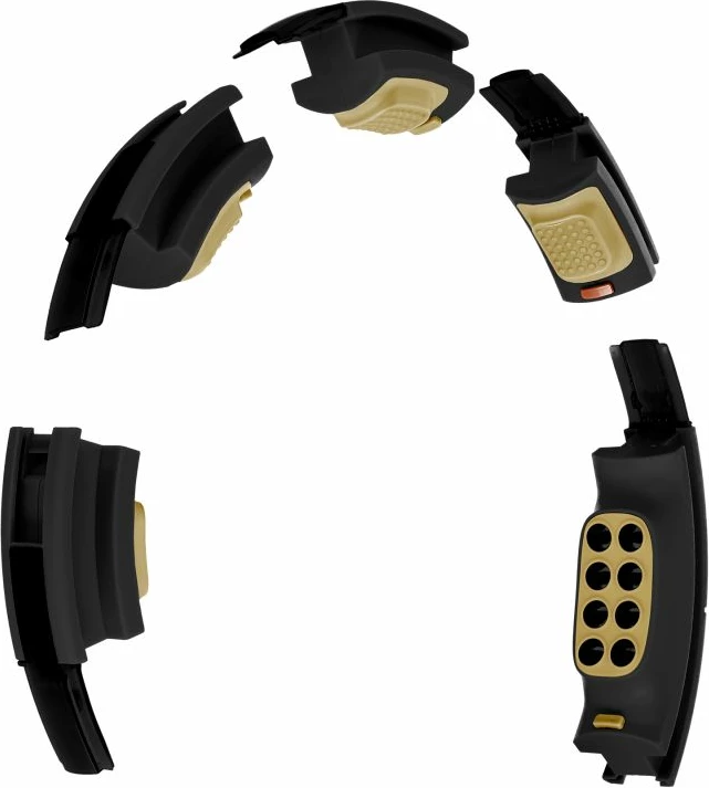 Hula hop me magnet e peshë HMS HHM13, zi/ari