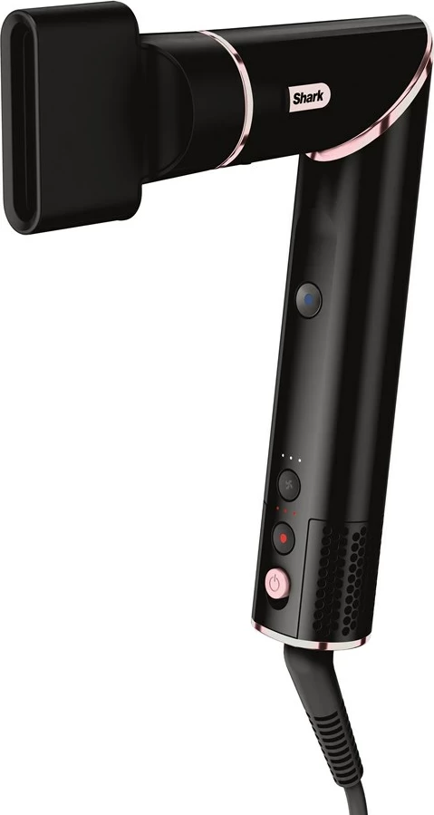 Stiluese për floke Multistyler Shark FlexStyle 5-in-1, 1400W, e zezë/ rozë