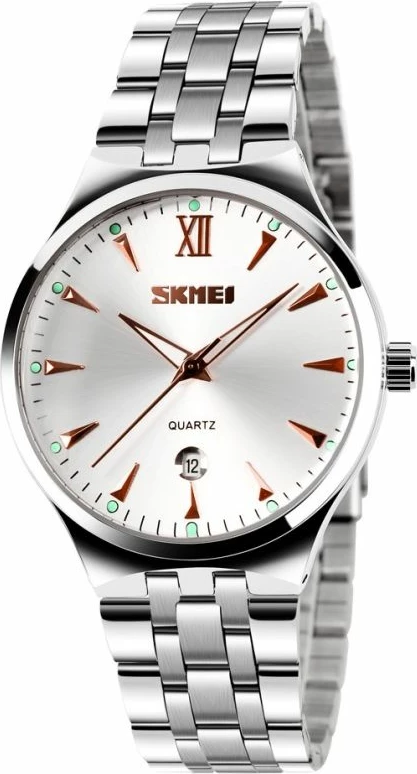 Orë dore për meshkuj Skmei, argjend