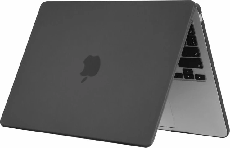 Mbështjellës Tech-Protect SmartShell për MacBook Air 13" M2/M3 2022-2024, i zi mat