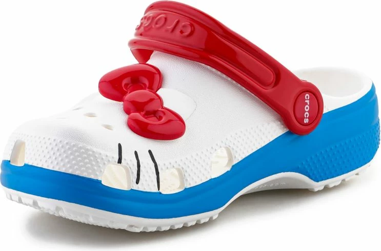 Papuqe për fëmijë Crocs, me Hello Kitty