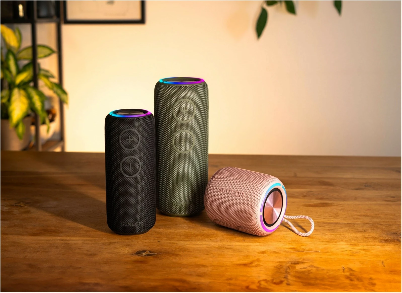 Altoparlant Bluetooth Sencor SIRIUS 2, 20W, LED, TWS, i zi