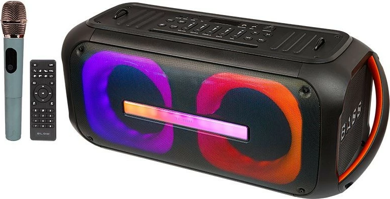Altoparlant Bluetooth BLOW DJBOX 250W, i zi, me mikrofon dhe pilot