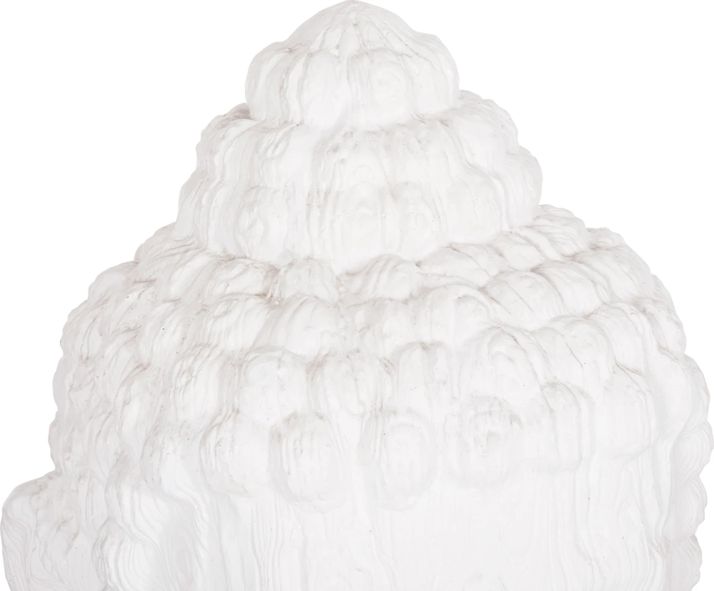 Dekor për dysheme, kokë Buda, suva e bardhë, FH4385.02, 90x90x100cm