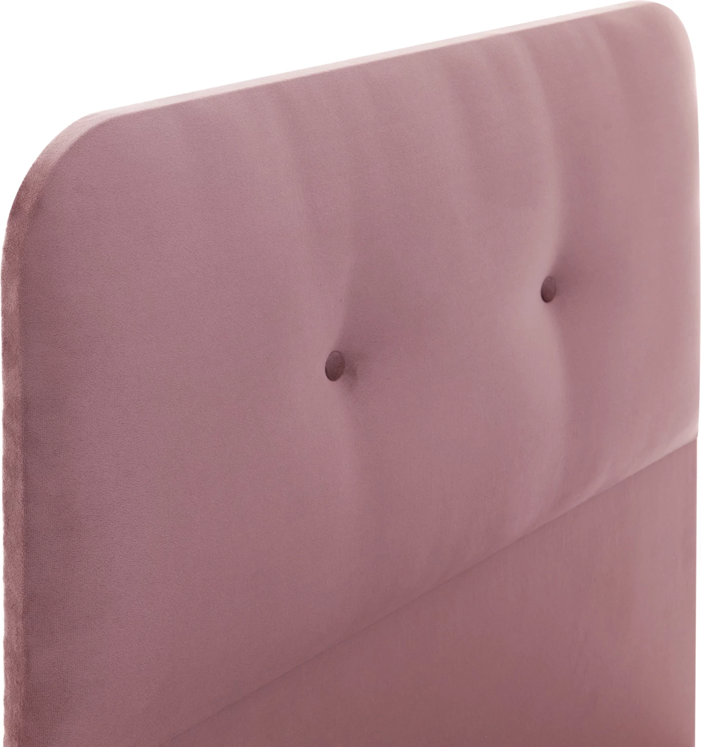 Krevat DOLORES FH649.12 kadife rozë e pluhurosur 90x200 cm