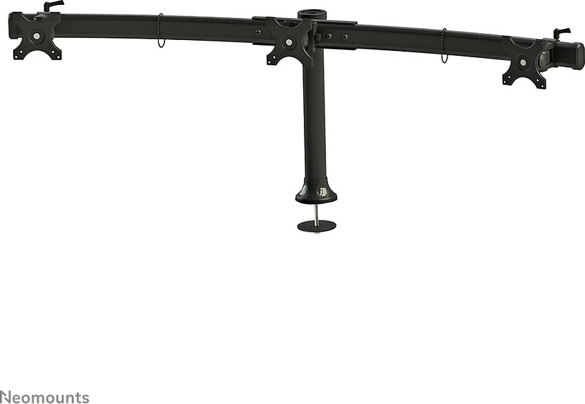 Mbajtës tavoline për 3 monitorë Newstar Neomounts FPMA-D700DD3, 10-27 inç, VESA 75x75/100x100, e zezë