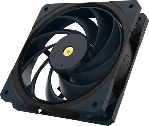 ventilator ftohës për Kasë Cooler Master Mobius 120 OC, 120mm, PWM 4-pin, 1500-3200 RPM, 1 copë, kaltër e errët/zi
