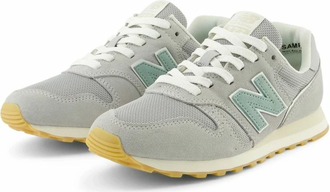 Atlete femra New Balance, bezhë/gri