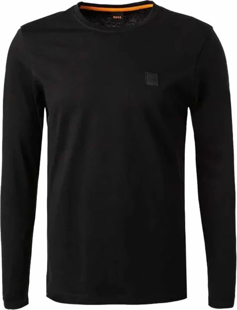 Maicë me mëngë të gjata për meshkuj Boss, e zezë