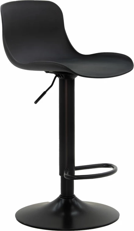 Karrige për bar Walden PP e zezë