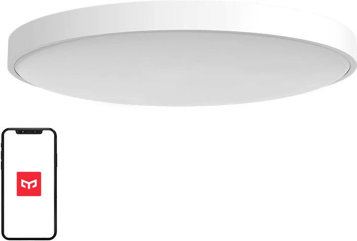 Llambë tavani smart Yeelight Arwen 550S, 50W, 3500 lm, Ø555mm, e bardhë