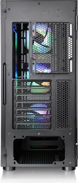 Kasë Thermaltake H570, Midi Tower, ARGB, xham i temperuar, e zezë